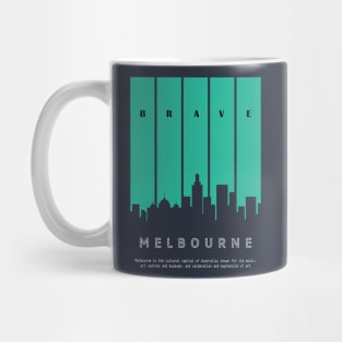 CITY SILHOUETTE OF MELBOURNE Mug